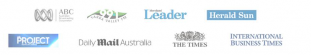 Media posts logos