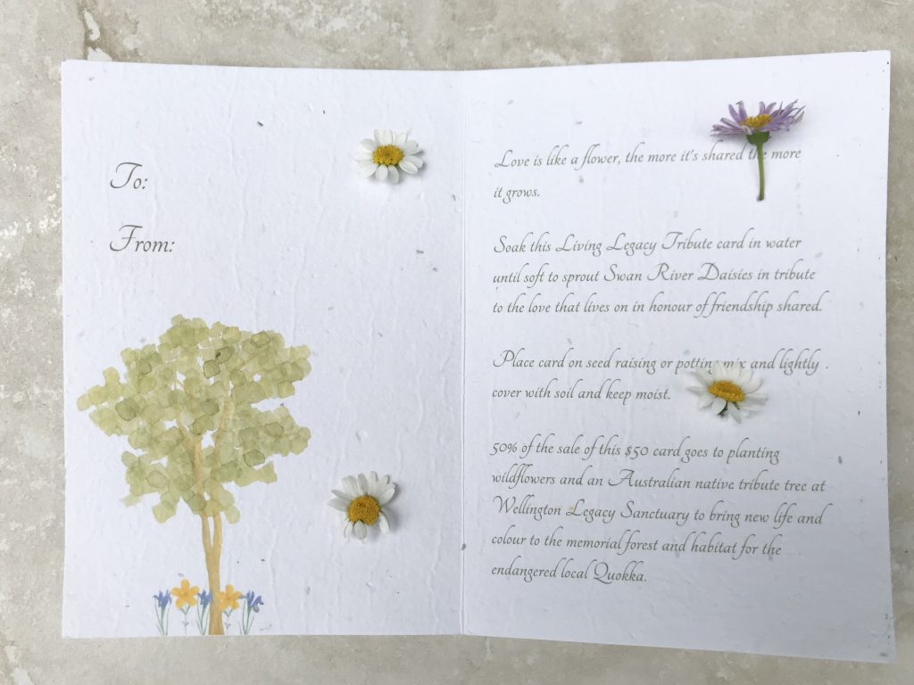 Memorial Gifts Australia Gift Shop Living Legacy Forest