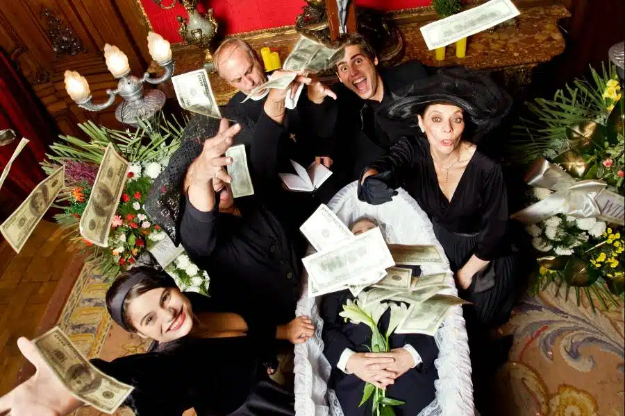 A fun funeral in Australia read more about it here